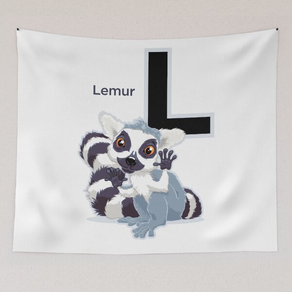 Item preview, L for Lemur designed and sold by timmyce.