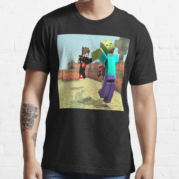 Minecraft Zombie Essential T-Shirt for Sale by truefanatics