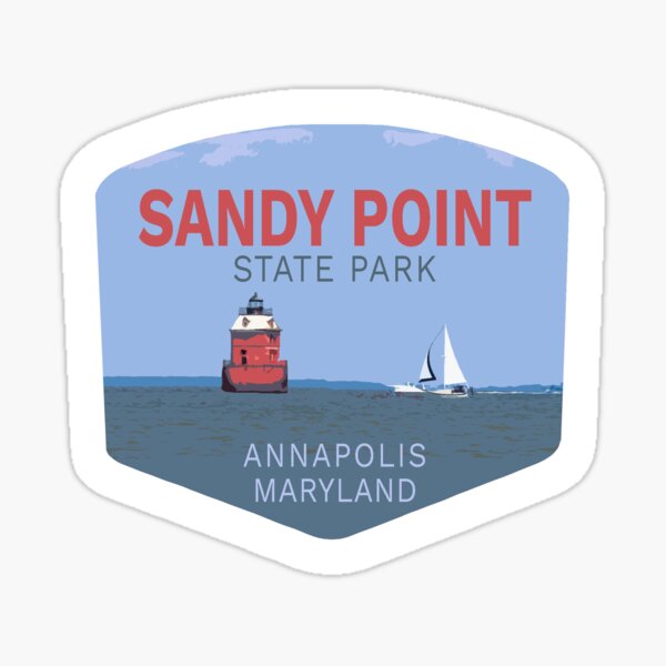 Item preview, Sandy Point State Park Logo designed and sold by VanyaKar.