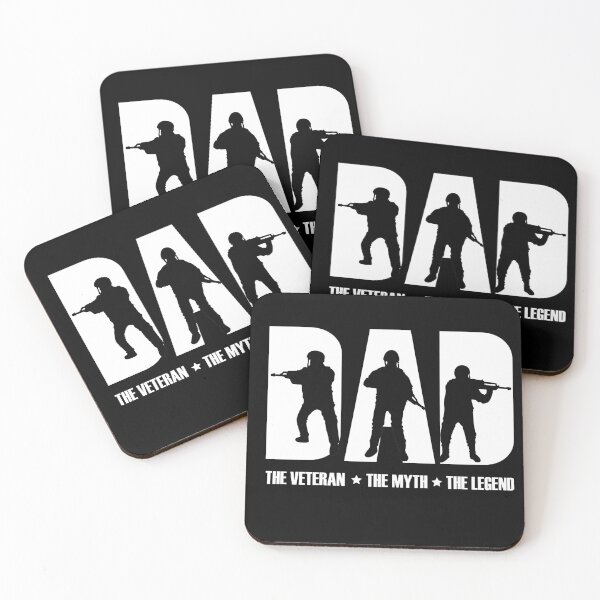 Item preview, Dad The Veteran The Myth The Legend  designed and sold by Masmalinncheek.