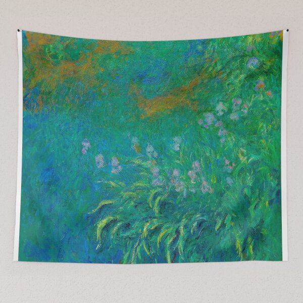 Item preview, Painting Art, Claude Monet Artist Paintings, Irises , Home Decor designed and sold by SasyJamArt.