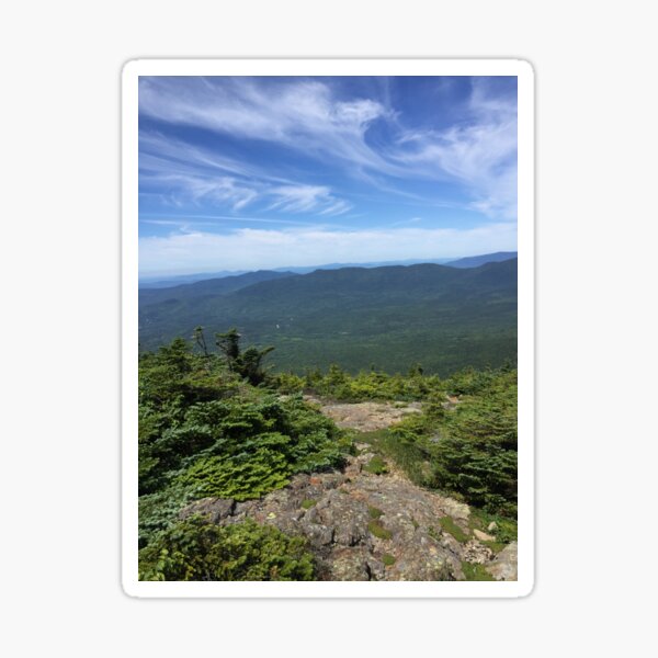 A Mountain Outlook Sticker