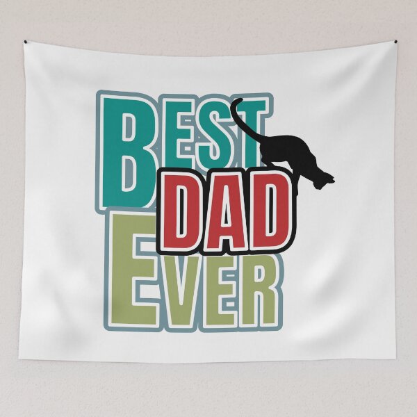 Item preview, Best Cat Dad Ever designed and sold by PlusAdore.