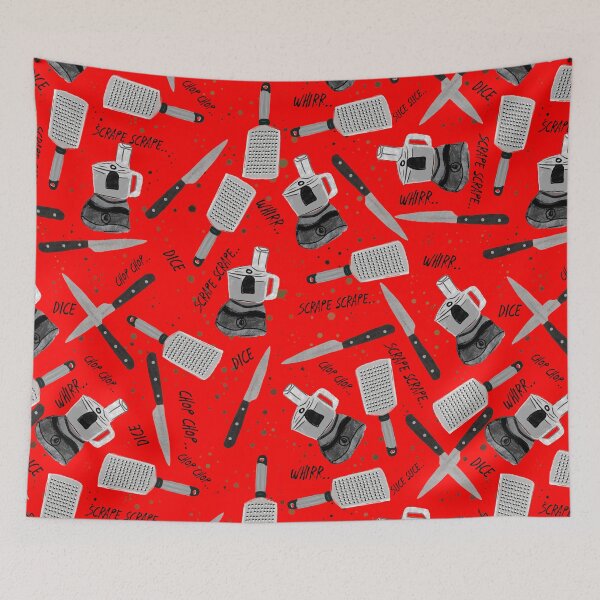 Item preview, Red kitchen equipment  designed and sold by Bhargavi  Balachandran.