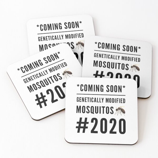 Item preview, COMING SOON GENETICALLY MODIFIED MOSQUITOES #2020 designed and sold by AIMLESSAPPAREL.