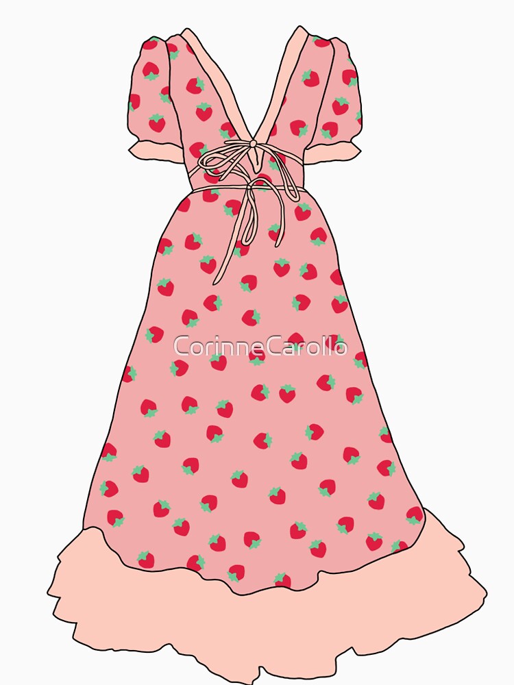 Thumbnail 6 of 6, Premium T-Shirt, Strawberry dress designed and sold by CorinneCarollo.