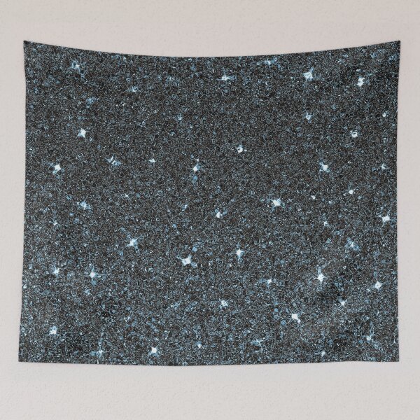 Item preview, Black and Silver Encrusted Glitter designed and sold by TeeGals.