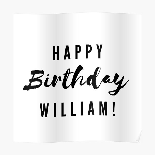 Poster Joyeux Anniversaire Lucas Par Creativetext Redbubble