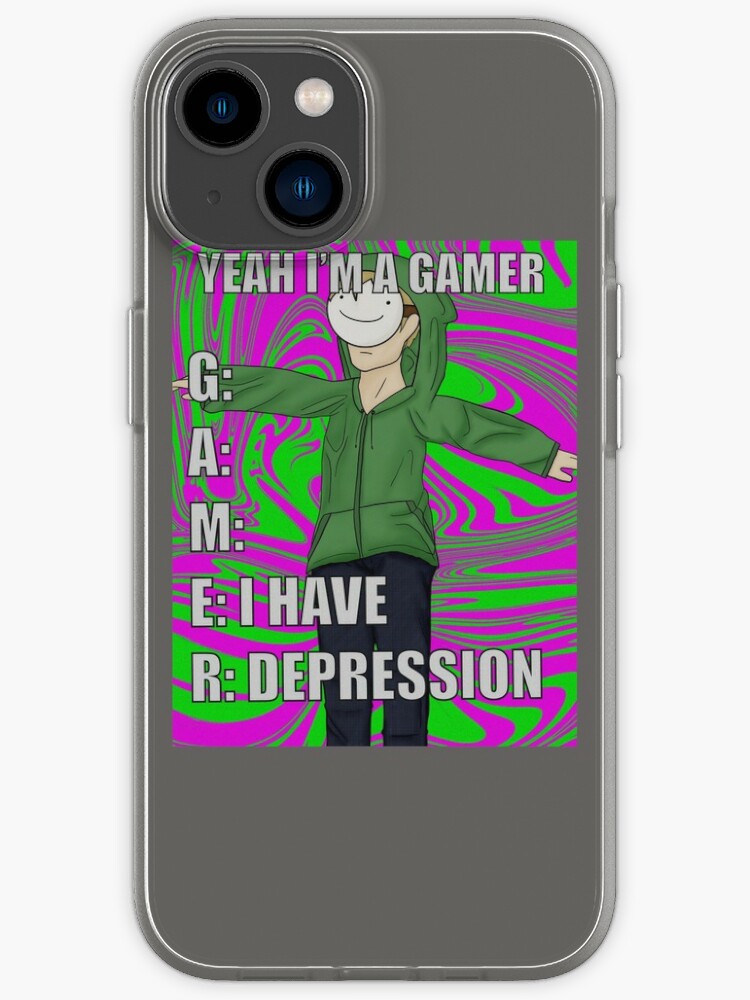 dream dreamwastaken minecraft youtube meme iPhone Case