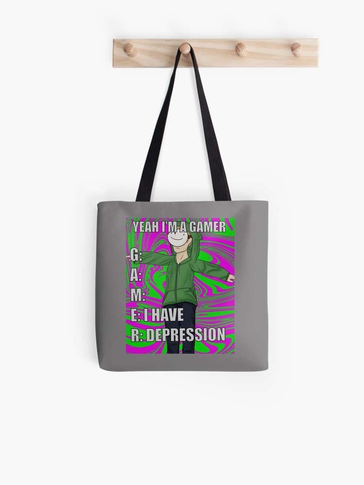 Dream Dreamwastaken Minecraft Youtube Meme Tote Bag By Jamielemann Redbubble