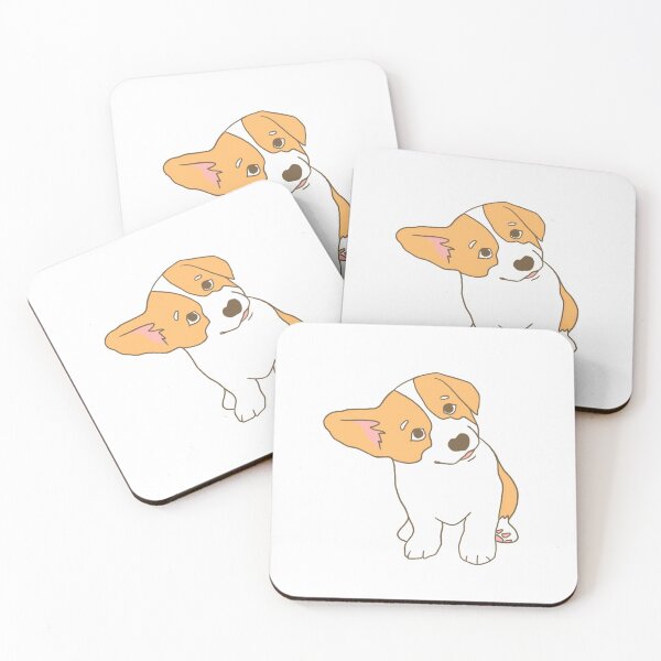 Item preview, Cute corgi head tilt designed and sold by taylor-laney.