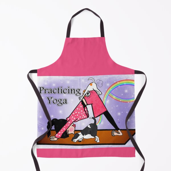 Item preview, Animal - Dogs - Practicing Yoga designed and sold by Shirley cute art .