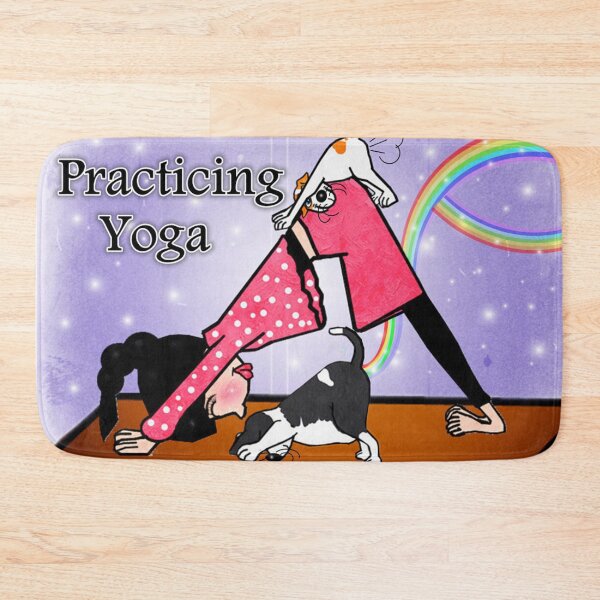 Item preview, Animal - Dogs - Practicing Yoga  designed and sold by Shirley cute art .