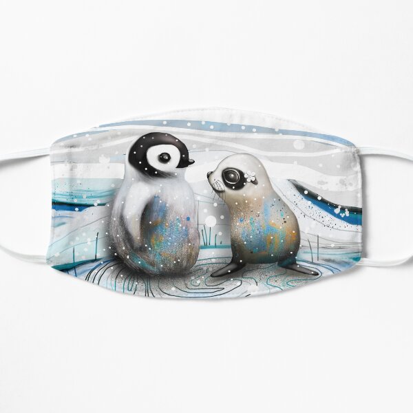 Penguin Chick and Baby Seal Mask