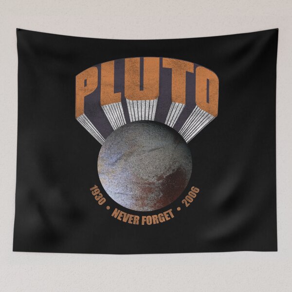Item preview, Pluto Never Forget Vintage Retro Distressed Design designed and sold by wdyoungblood.