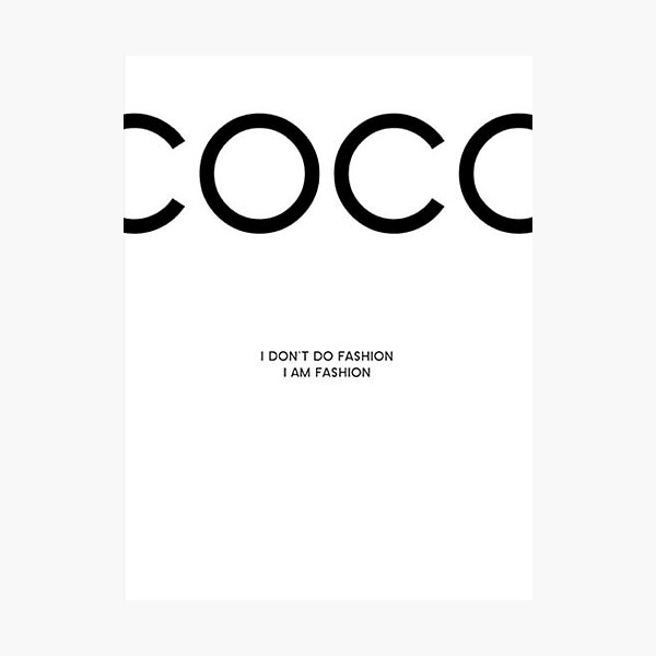 coco Chanel Impression photo