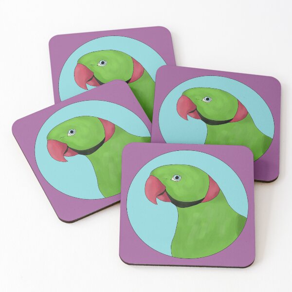 Item preview, Alexandrine Parakeet designed and sold by lifesacockatoo.