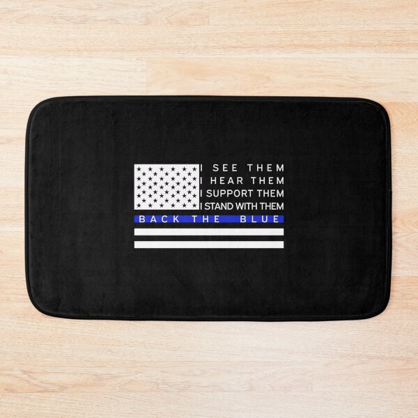 Item preview, Thin Blue Line - Back The BLUE designed and sold by Michael Schmidt.