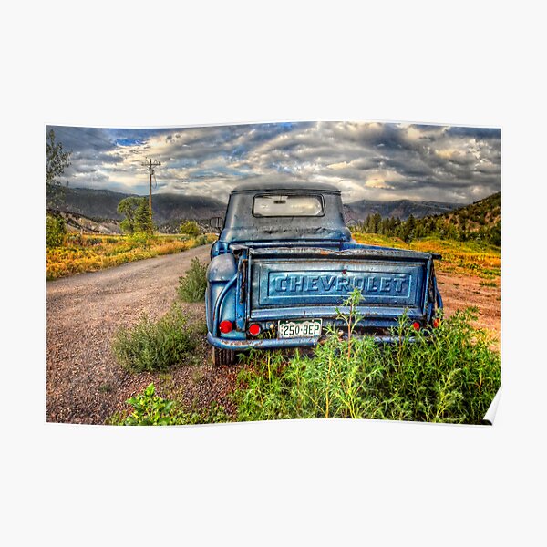 On a Dirt Road Poster