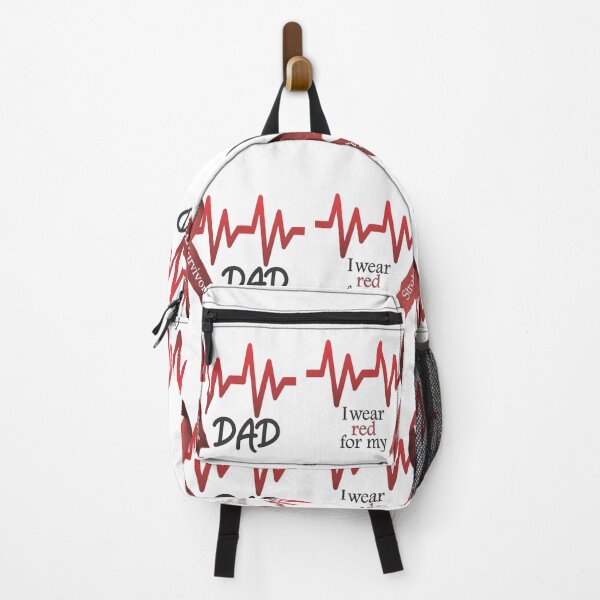 Item preview, Stroke Survivor I Wear Red For My Dad Red Ribbon Surviving a Stroke designed and sold by Hanlar.
