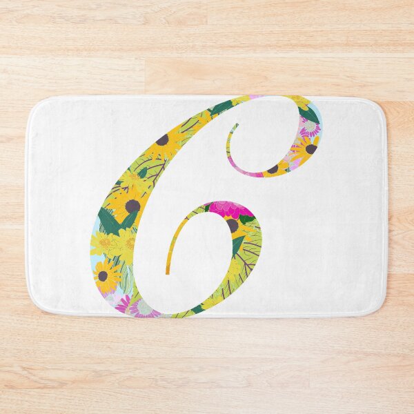 Item preview, Monogram Floral Cursive Letter C designed and sold by sporadicdoodlin.