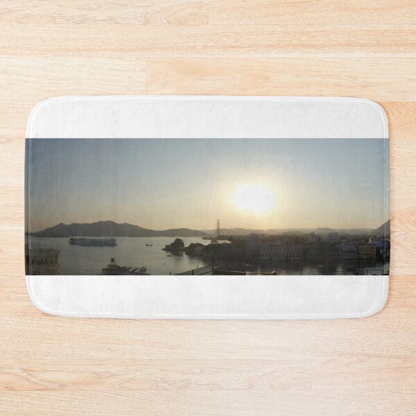 Item preview, Lake Udaipur, Indian sunset designed and sold by Zooburbia.