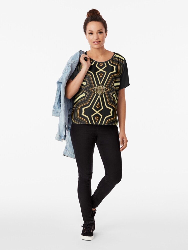 Alternate view of Cozy Mood (1) Chiffon Top
