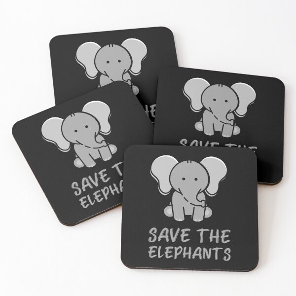 Item preview, Save the Elephants Cute Baby Elephant designed and sold by javes93.