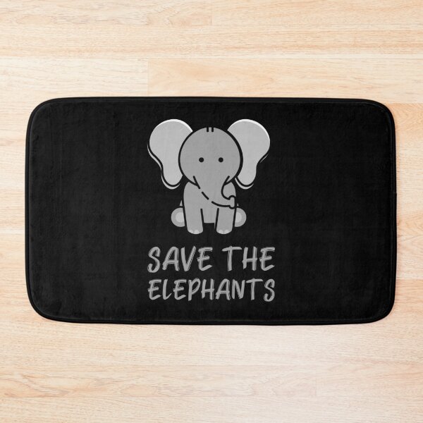 Item preview, Save the Elephants Cute Baby Elephant designed and sold by javes93.