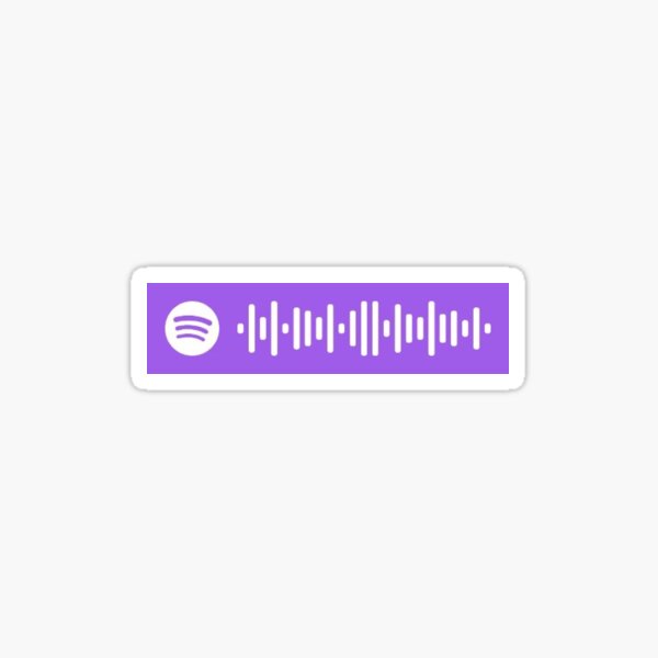 Tiny Meat Gang Podcast Spotify Code Sticker By Katiearoie Redbubble