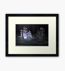 Chess Pieces - Framed Print