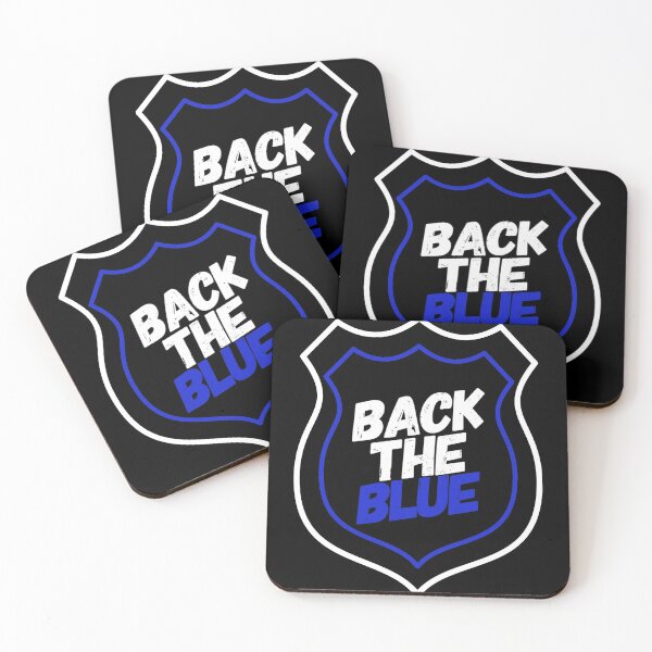 Item preview, Thin Blue Line - Back The BLUE Shield designed and sold by Michael Schmidt.