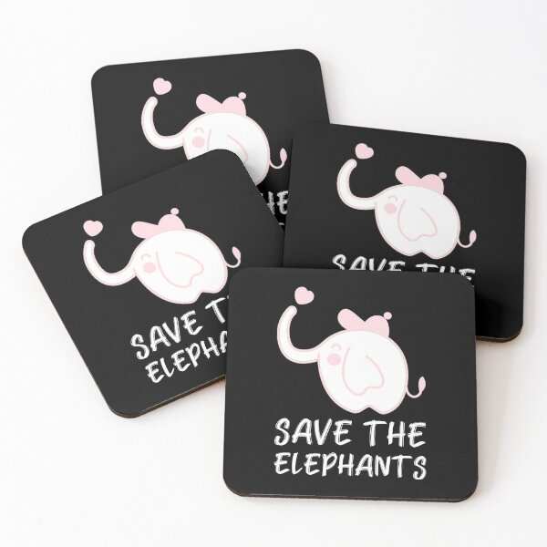 Item preview, Save the Elephants White Baby Elephant designed and sold by javes93.