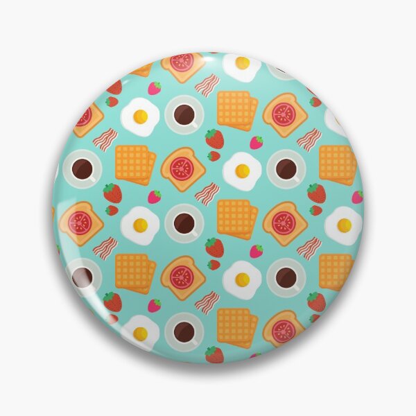Item preview, Breakfast Food Pattern designed and sold by Patterns-By-Lou.