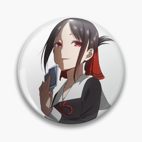 Item preview, Kaguya Shinomiya holding cards designed and sold by PunderfulShirts.
