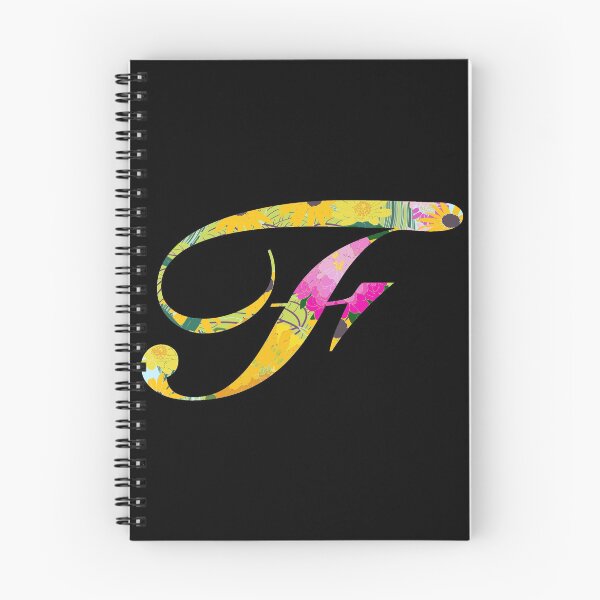 Item preview, Monogram Floral Cursive Letter F designed and sold by sporadicdoodlin.