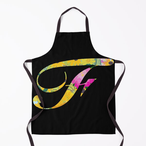 Item preview, Monogram Floral Cursive Letter F designed and sold by sporadicdoodlin.