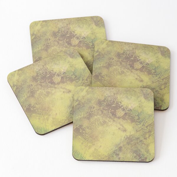 Item preview, Green and Gray Abstract Original Print designed and sold by PositCat.