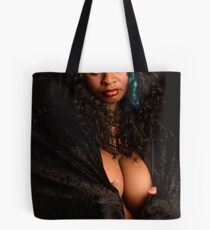 sexy plus bbw thick plussize ebony curves curvy Tote Bag