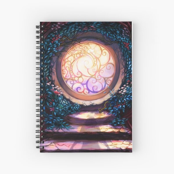 Looking Glass Spiral Notebook