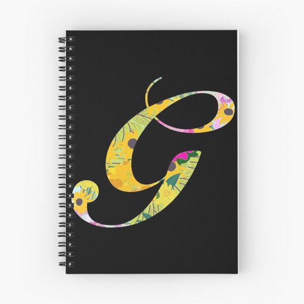 Item preview, Monogram Floral Cursive Letter G designed and sold by sporadicdoodlin.
