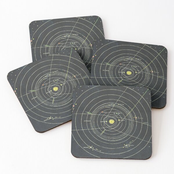 Item preview, Planet Orbit Study- Vintage Space Astronomy Illustration designed and sold by elevens.
