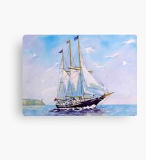 Sir Winston Churchill Canvas Print