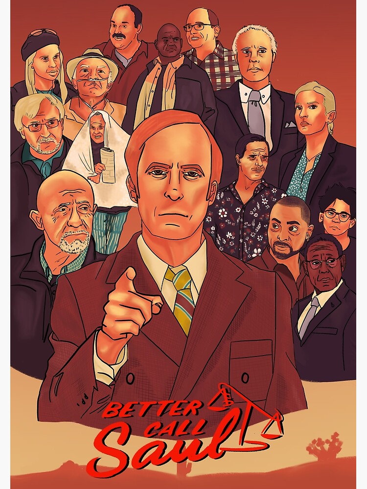 "Better Call Saul Show Poster" Poster by aliciafdye Redbubble