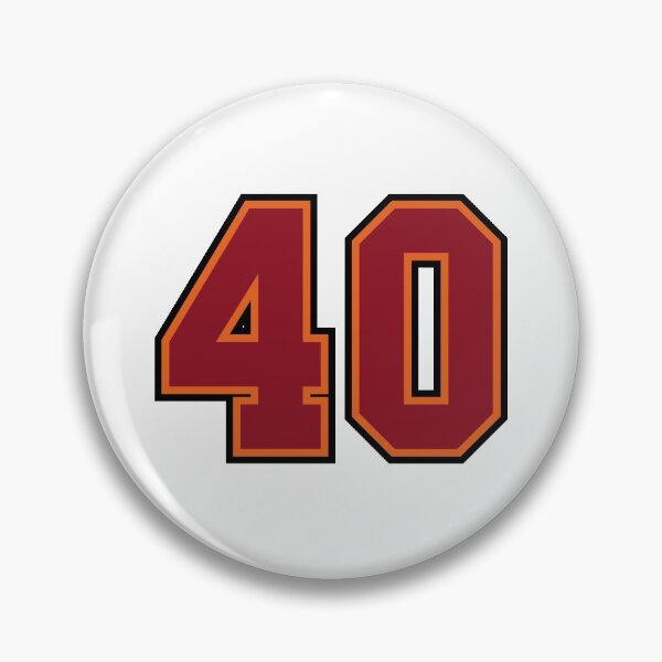 Item preview, Number 40 Sports Tampa Fourty Jersey designed and sold by HelloFromAja.