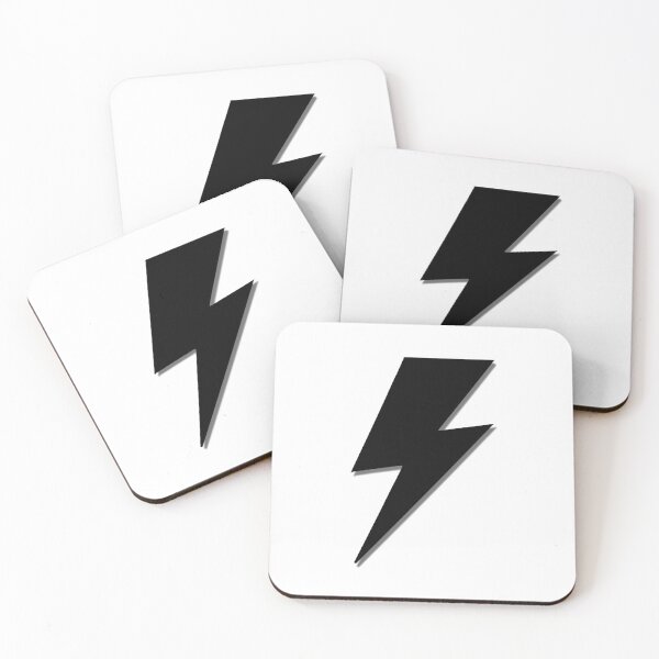 Item preview, Black Lightning Bolt designed and sold by Kristen Murphy.