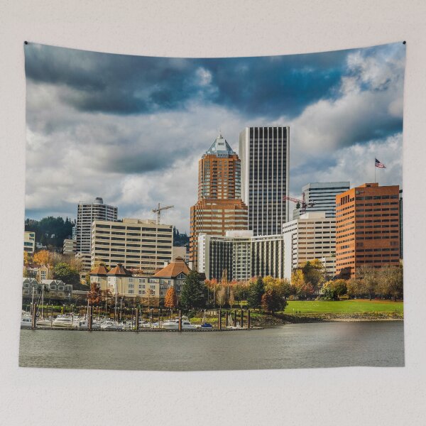Item preview, Portland Cityscape designed and sold by DMWArt.