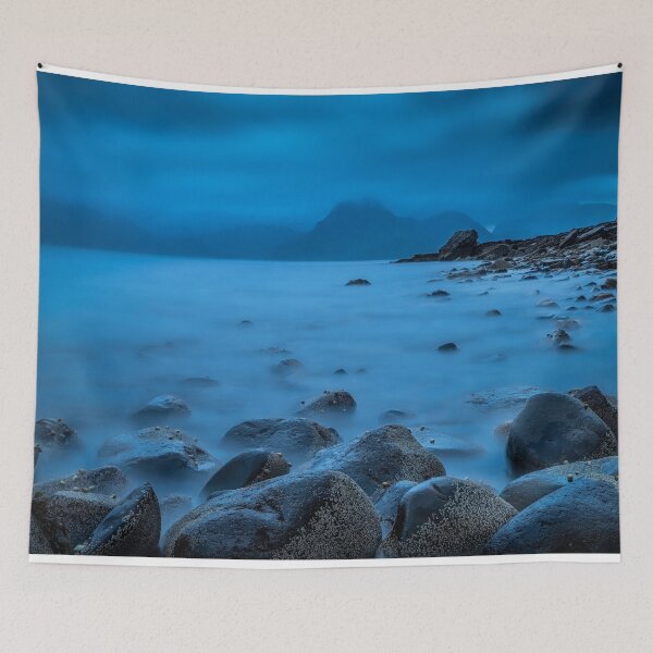 Item preview, Dawn storm over Elgol Beach designed and sold by iansmissenphoto.