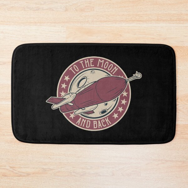 Item preview, To The Moon And Back Retro Space Adventure designed and sold by Vector Scout Lab.