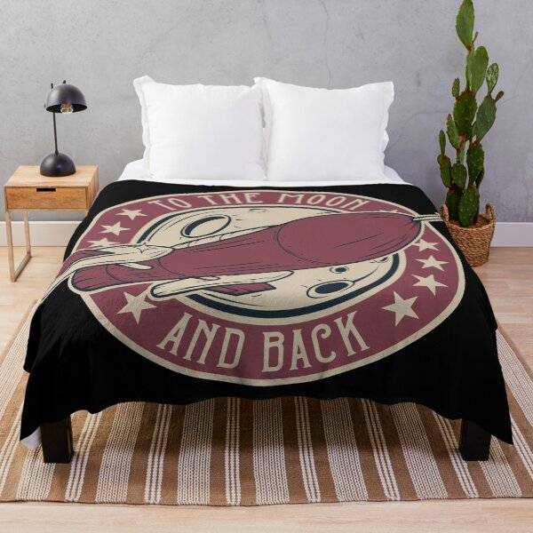 Item preview, To The Moon And Back Retro Space Adventure designed and sold by Vector Scout Lab.